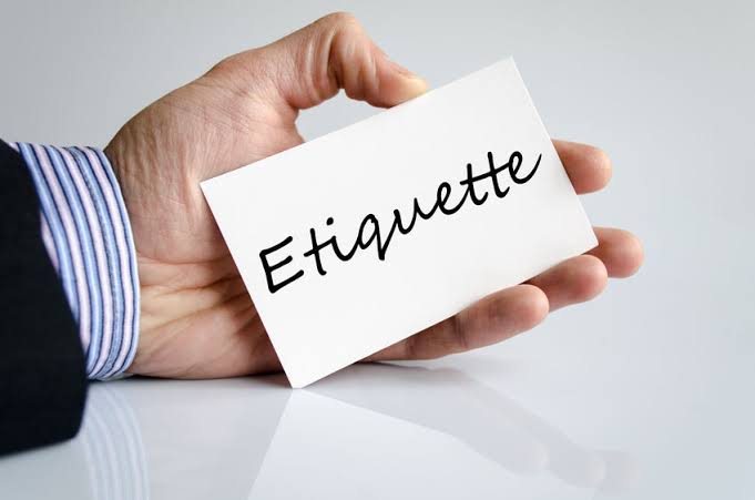 10 RULES OF MODERN ETIQUETTE AND&nbsp;MANNERS.